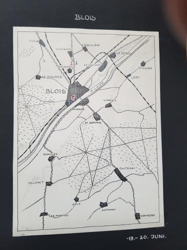 Stellingkaartje 18-20 juni 1940