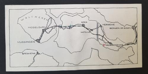 Opstellingskaartje 17 mei 1940