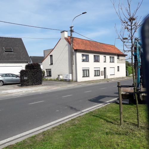 Kruipuit - Kruising Kruipuit en Veldekens  (Situatie 3 juni 2018) (copyright meetjesland1940.be)
