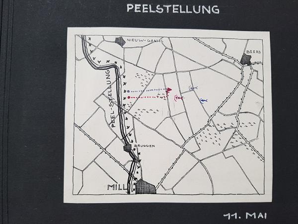Stellingskaartje 11 mei 1940