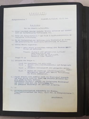De order van 13 mei 23:15 uur Duitse tijd 